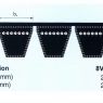 Creautz, приводной ремень, сечение 8v (vblx8v)